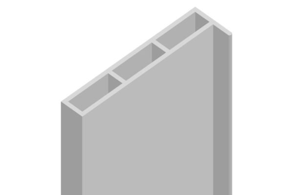 Kamerprofiel, 100x30x15x1,5 mm